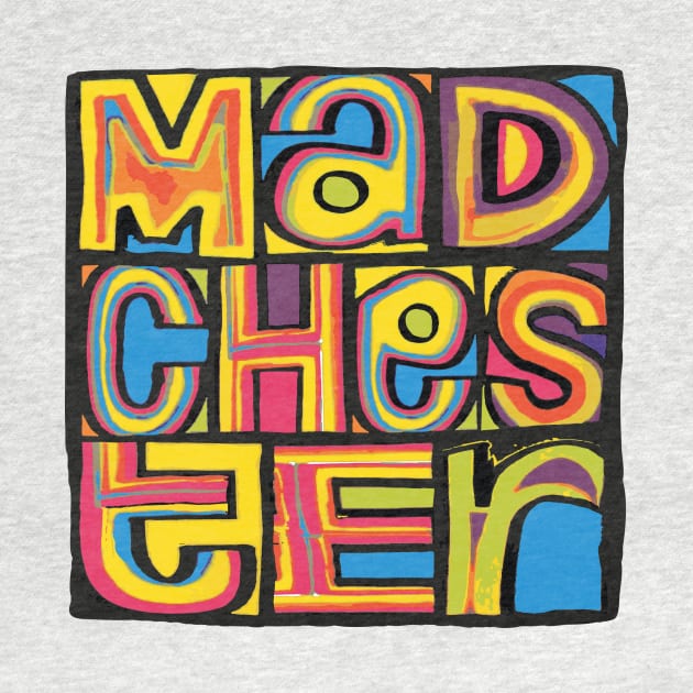Madchester Happy Mondays Inspired Design by LTFRstudio